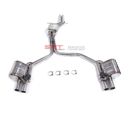 Super Racing Tailpipe Exhaust System for Audi S6 Valve Exhaust