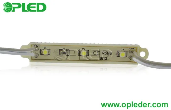 0.24 Watt Led Lighting Module 12v , Plastic 3 Chips Led Sign Lighting Modules