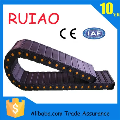 plastic weight bearing cnc cable carrier energy chain