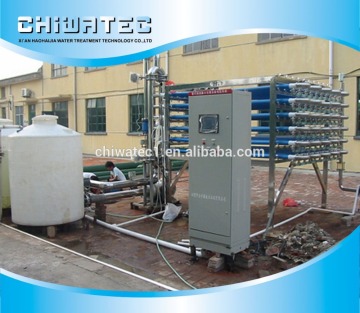 Low operation cost tubular UF membrane applied in waste water