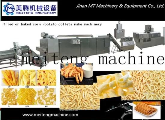 fried or baked corn collets Snacks food processing line skype:lisatanghong +86-0531-15964515336