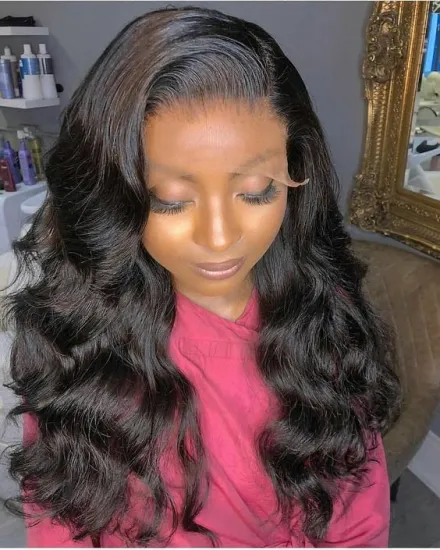 Wholesale Body Wave HD Lace Frontal Wigs Human Hair 100 Brazilian Virgin Hair 360 Lace Front Wigs For Black Women