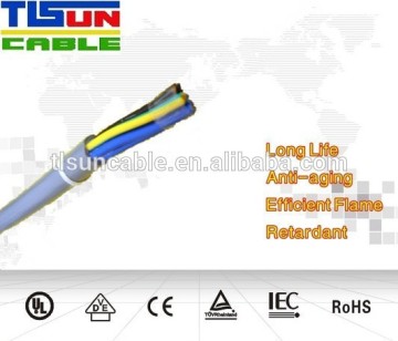 Outdoor H07RN-F Rubber Flexible Cable lighting cable