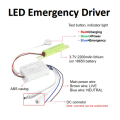 Rechargeable battery LED backup pack