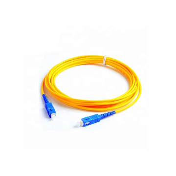 Factory Wholesale Fiber Optic Patch Cord: Simplex to SC Type, 3M Length