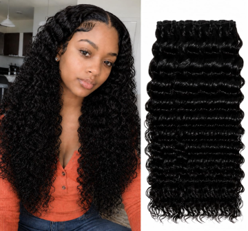 12A Brazilian Deep Wave Human Hair Bundles