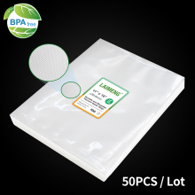 50 Bags for Vacuum Packaging for Food Saver Vac Sealer Sous Vide Vaccume Pre-Cut Storage Bag For Vacuum Packer