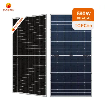 Bifacial Photovoltaic Solar Panels 600W-580W PV Modules Half Cell Solar Power Panels - China Wholesale