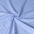 Nueva llegada Tejido arrugado con estampado de rayas para prendas de vestir