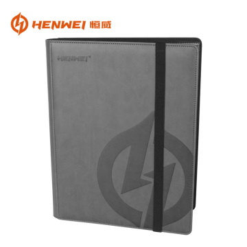 9 pockets PU leather album protector card binder