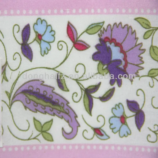 Fashionable Plaid Printed Fabric