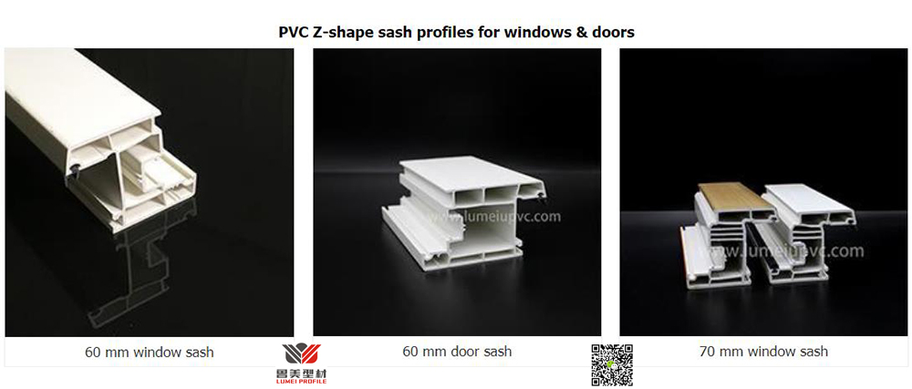 Upvc Z-shape Sash Profiles, High Quality Upvc Z-shape Sash Profiles on ...