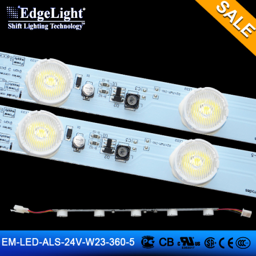 Edgelight aluminum smd 3535 rigid led strip light with High Quality UL Approved