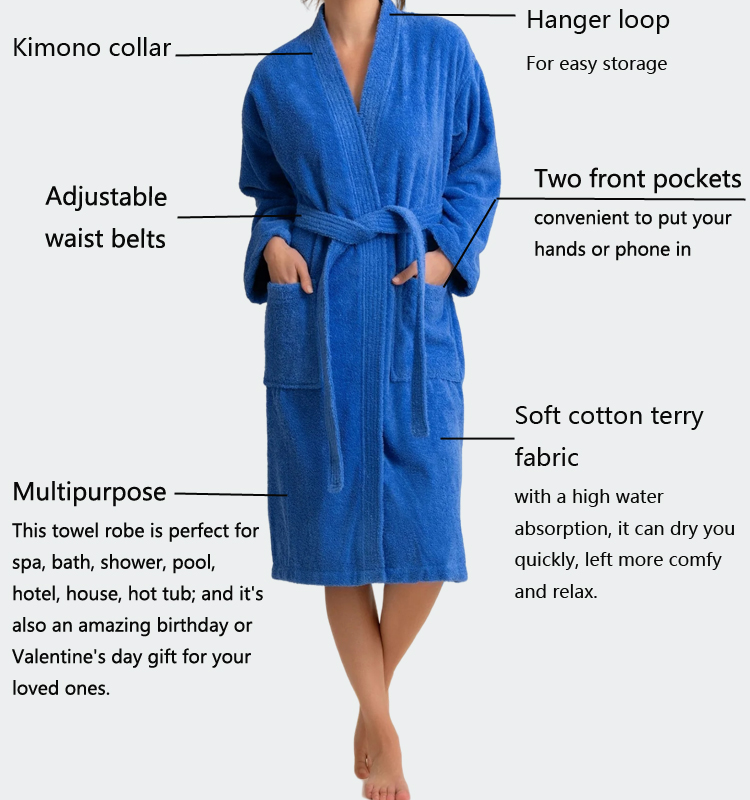 cotton bathrobe 