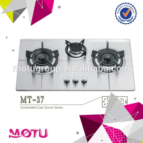 Build-in 3 burner infrared kitchen gas hob stove