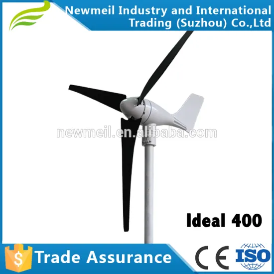 Ideal400 horiental wind generator (12v, 24v,48v)                        
                                                Quality Choice