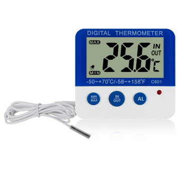 High Precision Digital Temperature Alarm Refrigerator Fridge Freezer Thermometer