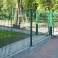 beautiful color bending wire mesh fence