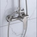 Chrome Bathroom Thermostatic Water Shower Set