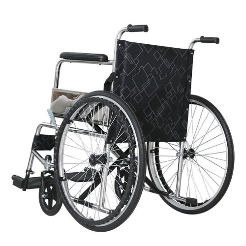 Silla de ruedas plegable manual barato para pacientes