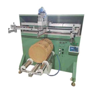1200A Fibre drums Printing machine silk screen printer