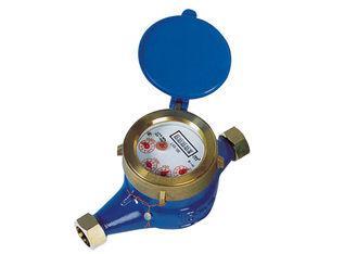 Brass Rotary Multi Jet Water Meter , ISO 4064 Class B mecha