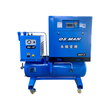 คอมเพรสเซอร์แบบแม่เหล็กถาวรพร้อมเครื่องอบแห้ง
