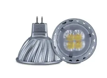 Classic 5W High Power LED MR16 4x1 Spot Light Aluminum, 220V