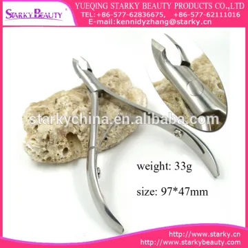 wholesale Cuticle Nipper Manicure Cutter Trimmer Nail Care Tool Remover Stainless Steel nail clippers