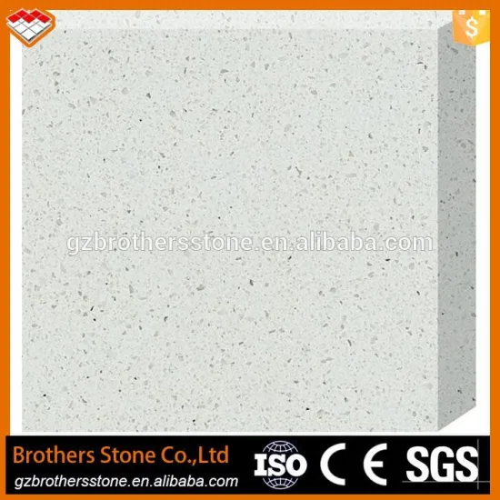 Hot sale pale sand artificial quartz stone countertop