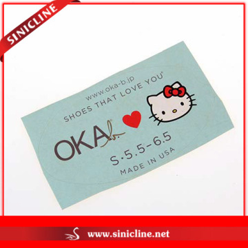 Rectangle Sticker Labels with Kitty