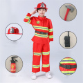 Fireman Sam Police Uniform Halloween Costume for Kids Cosplay Firefighter Army Suit Baby Girl Boy Carnival Party Christmas Gift