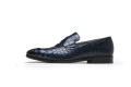 Scarpe da buoi in pelle croco maschile