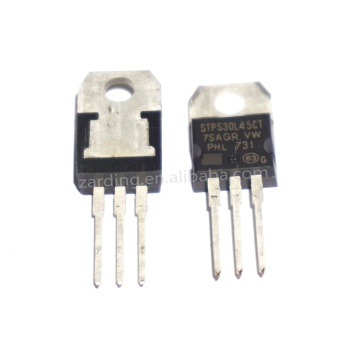 STPS30L45CT - Schottky Diodes Rectifiers Integrated Circuits TO-220-3