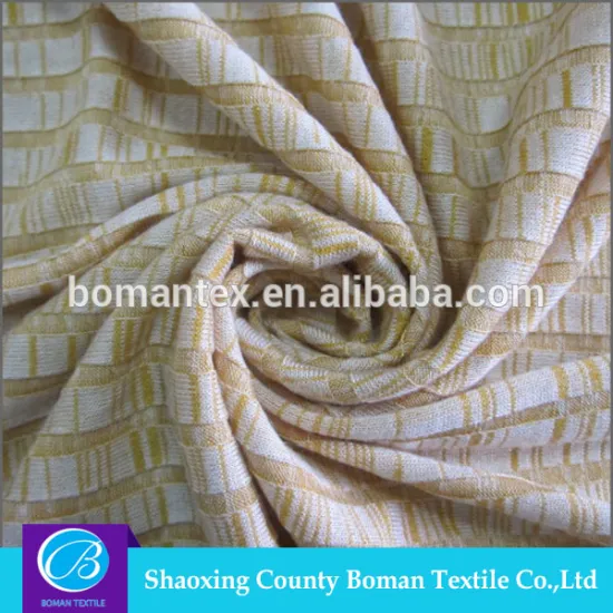 High Quality 53%R42%T5%SP knit rib fabric for fashion textiles