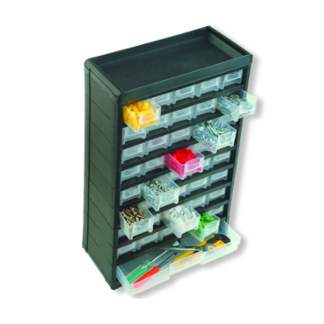 Garanzia di qualità della fabbrica cinese: assortimento di organizzatori di armadio in plastica 304x136x444mm e soluzioni di stoccaggio degli strumenti a vite