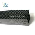 High quality hollow 3k carbon fiber rectangular tubes