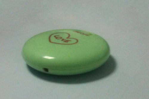 Green Pink Round Shape1000mah Rechargeable Usb Pocket Hand Warmer
