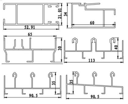 Haiti Series Door and Window Profiles