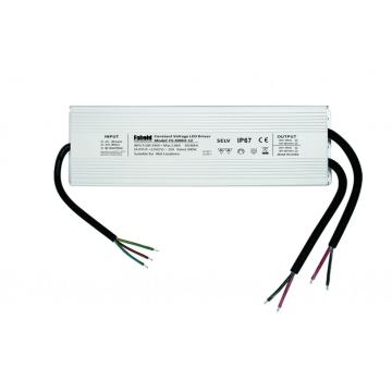 Fuente de alimentación de conmutación de 300W 12V IP67 impermeable impermeable conductor