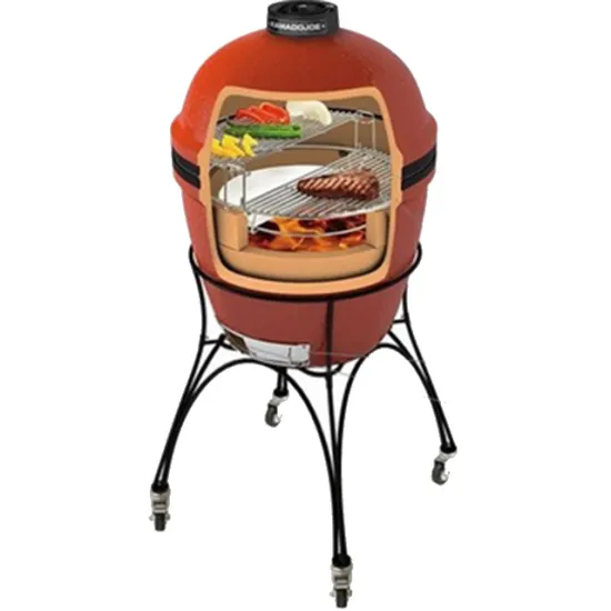 21 Inch BBQ Grill Barrel Kamado BBQ Smoker