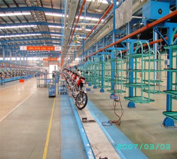 Slat Chain Conveyor for Vehicle Assembly