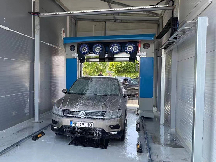 touchless car wash project europe