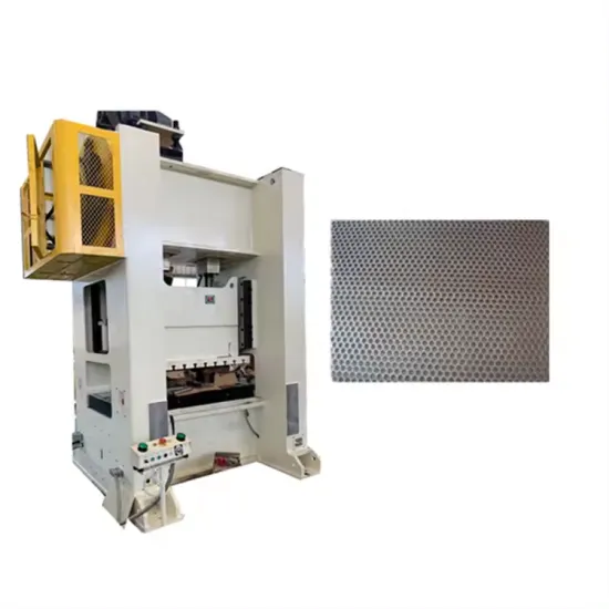 Factory Price Corn Screen Plate Perforated Punching Press Machine