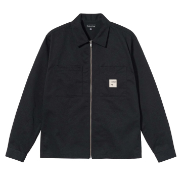 Custom OEM Men's Polyester Cotton Print Button-Up Work Shirts