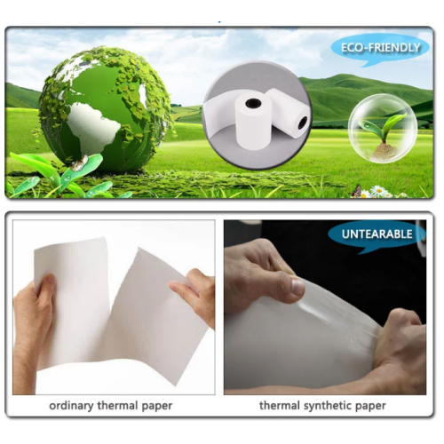 Papel sintético PP fosco para impressão offset 120um