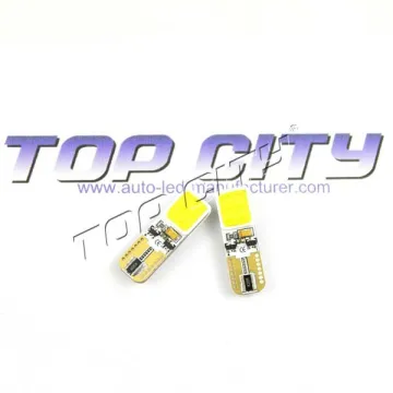 T10 1*COB led chip canbus error free led light bulb,high power bulb lamps 194 147 152 158