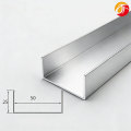 Bina Paneli Montajı için Alüminyum Kanal Aksesuarı