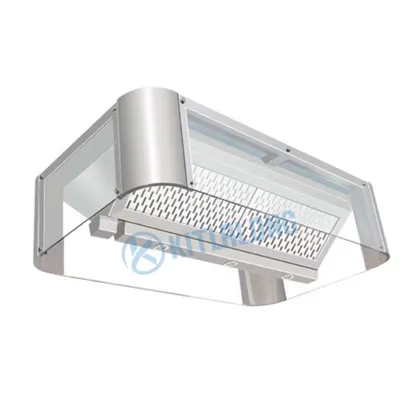 Stainless Steel Cooker Smoke Exhaust Vent Hood for Commercial Kitchens