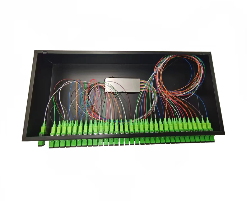 Oem Factory 1x64 Port Sc Apc Odf Sliding Rack Mount 2u Height 19 Inch ...